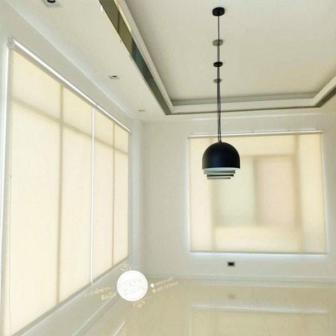 รับสั่งทำผ้าม่านม้วน ราคาถูก รังสิต ลำลูกกา